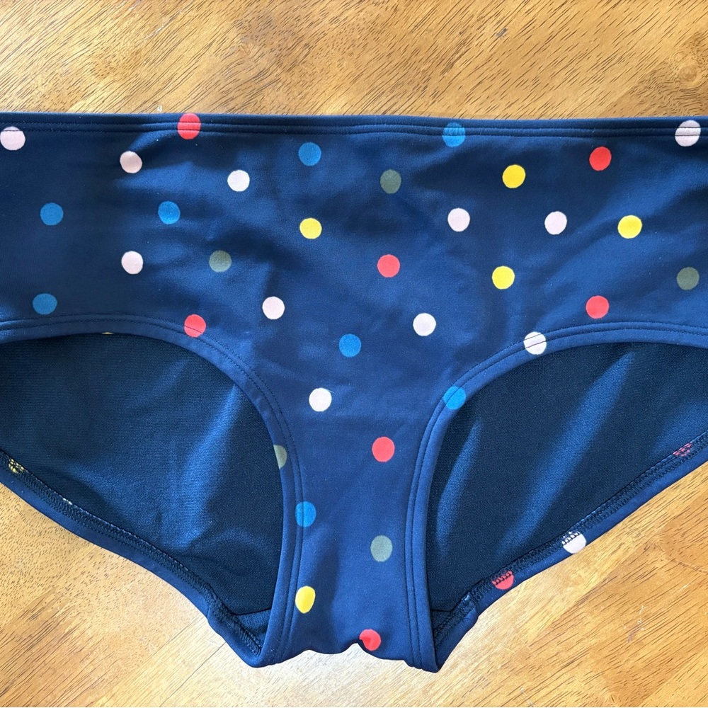 Boden Legacy Polka Dot Bikini Bottom-Muticolor